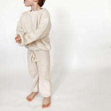 Load image into Gallery viewer, Chunky Knit Pants | Speckled Beige
