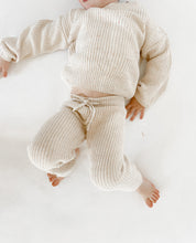 Load image into Gallery viewer, Chunky Knit Pants | Speckled Beige
